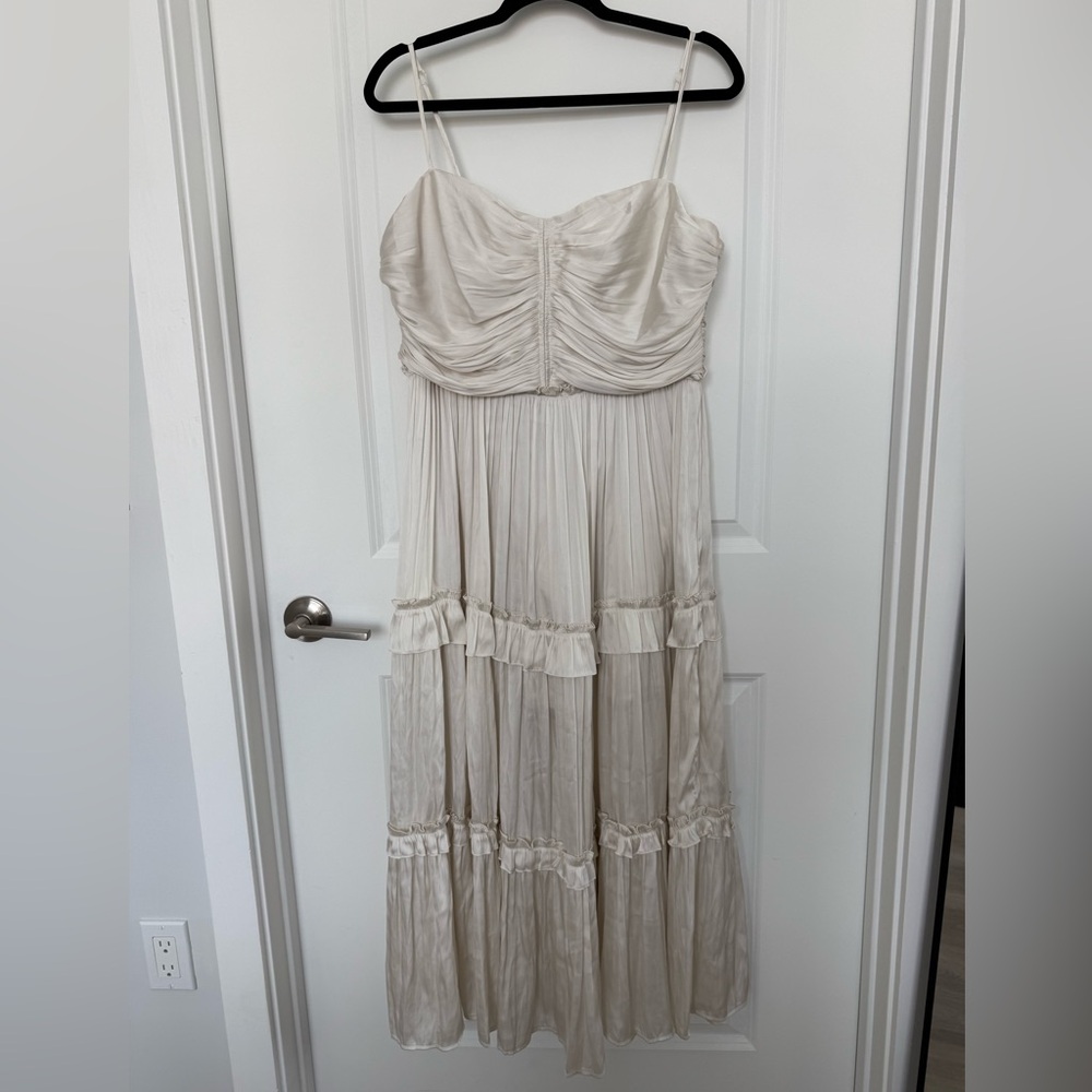 Off white Aqua dress